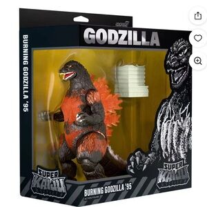 Super7 Burning Godzilla Toho Super Kaiju Articulated Action Figure 5.5 inch NEW